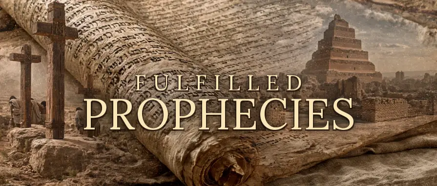 Fulfilled Prophecy — Predictions written, then proven in history